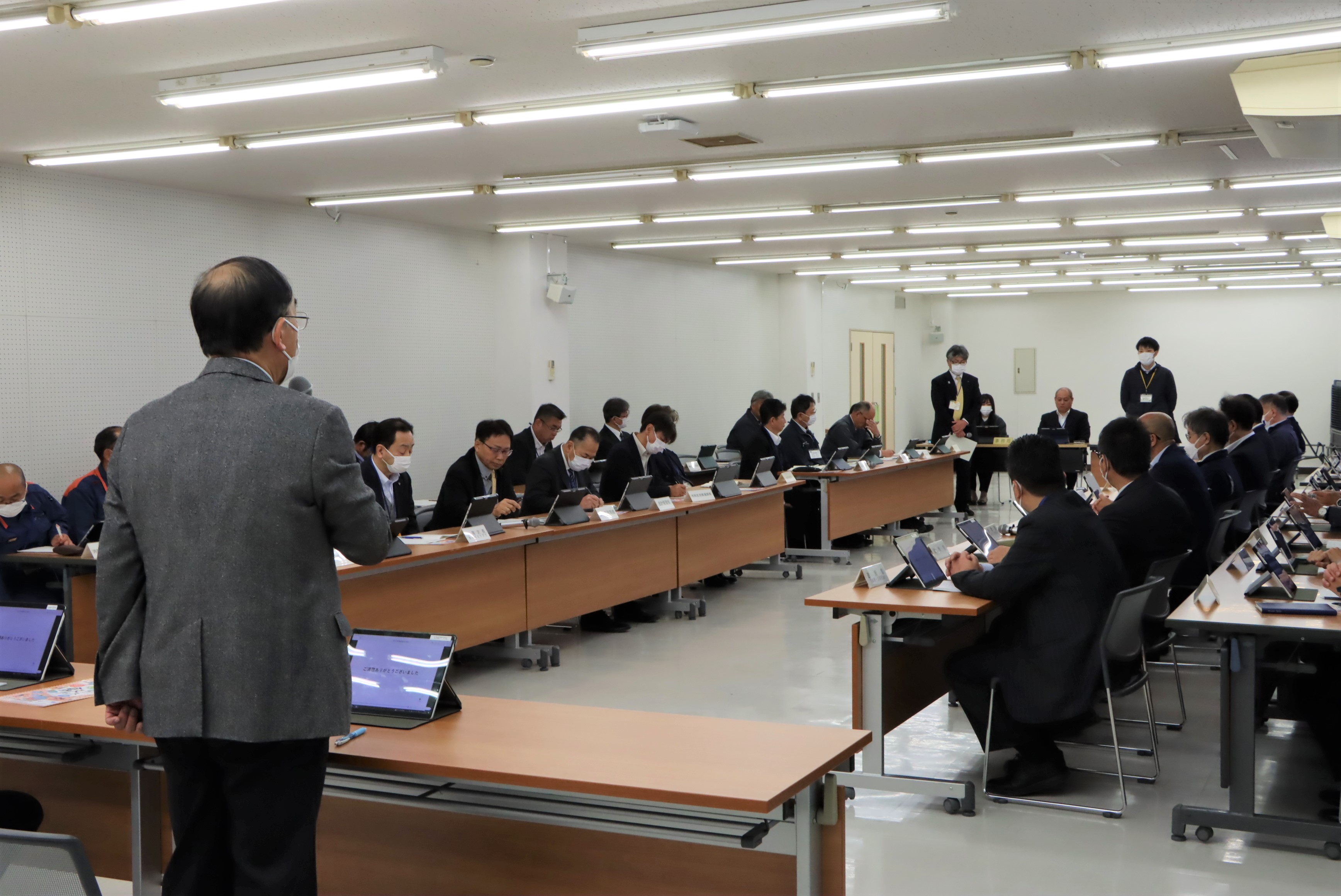 市長より激励