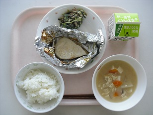 4月20日の給食写真