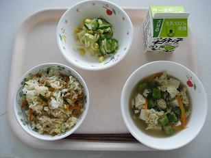 7月20日 7月20日の給食写真