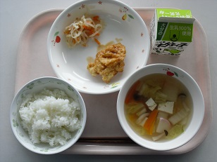 12月10日の給食写真