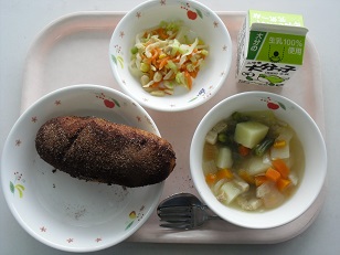 12月11日の給食写真