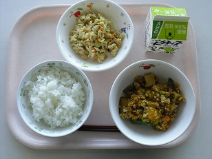 12月19日の給食写真