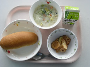 12月20日の給食写真