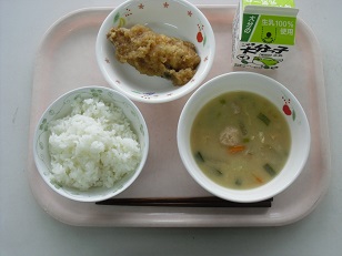 12月3日の給食写真