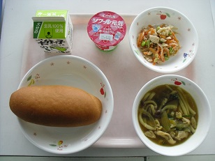 12月6日の給食写真
