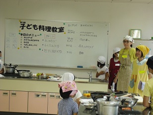 夏休み子ども料理①