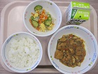 給食の写真
