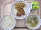 給食の写真