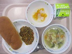 給食の写真