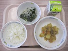 給食の写真