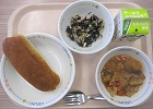給食の写真