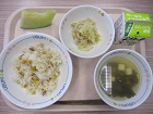 給食の写真