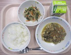 給食の写真