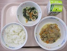 給食の写真