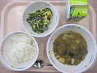 給食の写真