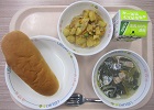 給食の写真