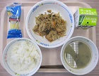 給食の写真