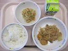 給食の写真