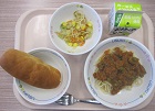 給食の写真