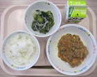 給食の写真