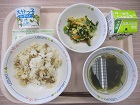 給食の写真