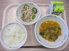 給食の写真