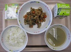 給食の写真