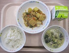 給食の写真