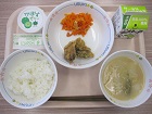 給食の写真