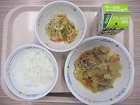 給食の写真