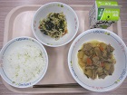 給食の写真