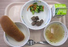 給食の写真
