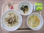 給食の写真