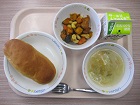 給食の写真