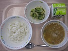 給食の写真