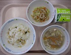 給食の写真