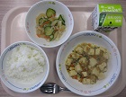 給食の写真
