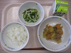 給食の写真
