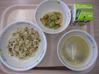 給食の写真