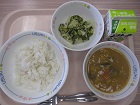 給食の写真