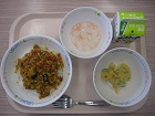 給食の写真