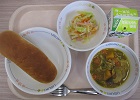 給食の写真