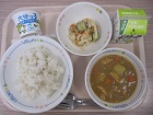 給食の写真