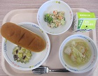給食の写真