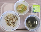 給食の写真