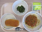 給食の写真