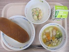 給食の写真