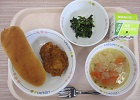 給食の写真