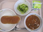 給食の写真