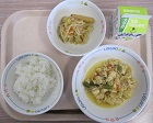 給食の写真